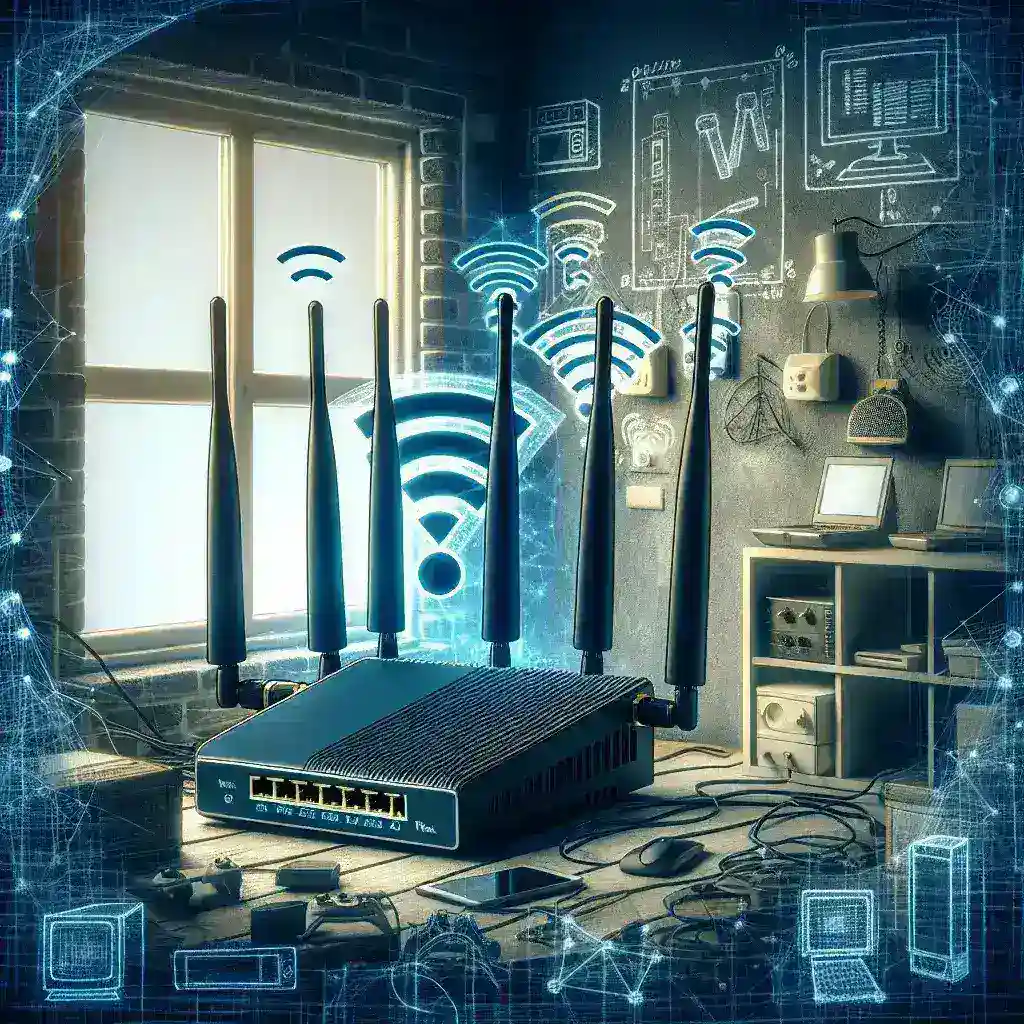 Can a router’s performance be affected by its location?